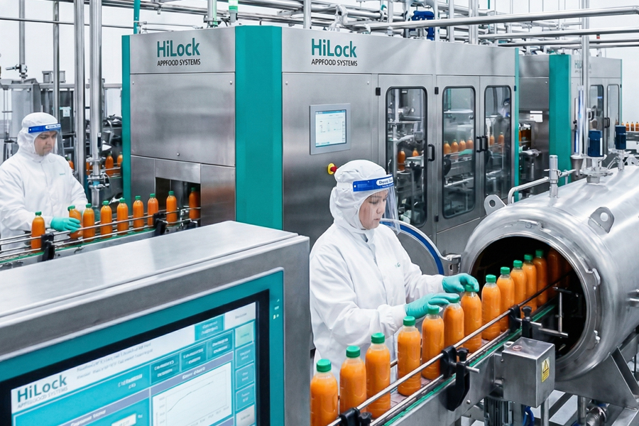 超高压灭菌设备产线